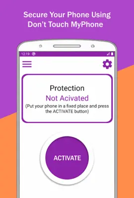 Don't touch my phone - phone p android App screenshot 3